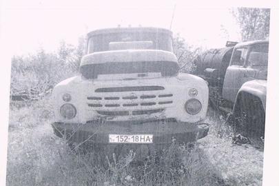 Поливомийний автомобіль ЗИЛ 431412 КО713, 1991 року випуску, синього кольору, державний номер 15218НА, № шасі (кузов, рама) М3111488