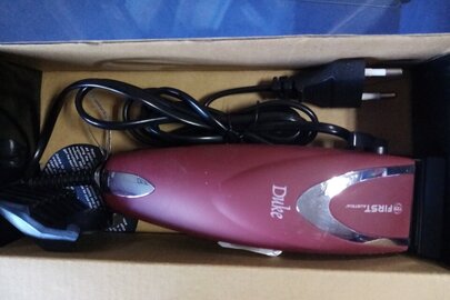 Машинка для підстригання волосся FIRST  FA-5678-1, нова, червоного кольору