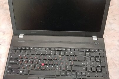 Ноутбук марки "Lenovo" модель «ThinkPad» в корпусі чорного кольору бувший у використанні