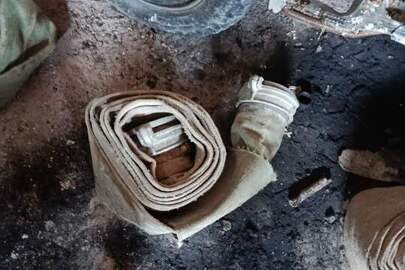 Конфісковане майно за рішенням суду: 1 (один) пожежний рукав  бувший у використанні, технічний стан не перевірявся 