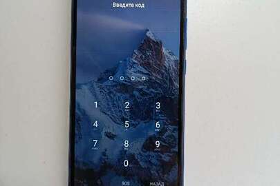 Конфісковане майно за рішенням суду: Мобільний телефон “Redmi 9А M2006C3LG”, сенсорний, синього кольору, б/в