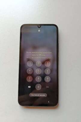 Конфісковане майно за рішенням суду: Мобільний телефон марки "Samsung", модель "SM-A346T7DSN", сенсорний, із чохлом-накладкою чорного кольору, б/в