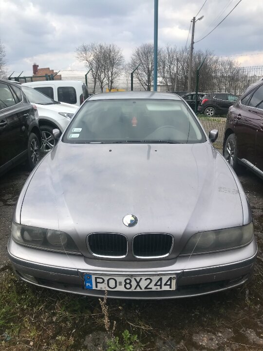 Транспортний засіб марки BMW 525, реєстраційний номер № РО8Х244 польської реєстрації, ідентифікаційний номер кузова WBADF71000BS03575, 1996 року випуску