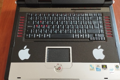 Конфіскація за рішенням суду;  ноутбук Asus G2S check number:5494 сіро-чорного кольору, б/в