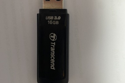 Конфісковане майно за рішенням суду:USB флеш-накопичувач Transcend, 16 GB,б/в
