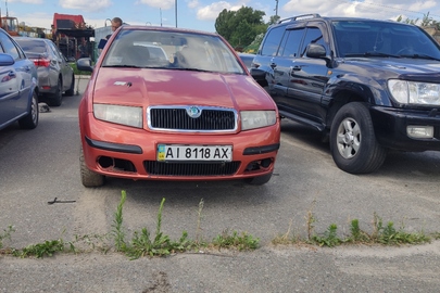 Транспортний засіб Skoda Fabia Classic, легковий комбі-В, д.н.з. АІ8118АХ, VIN: TMBPY16Y27B454761 