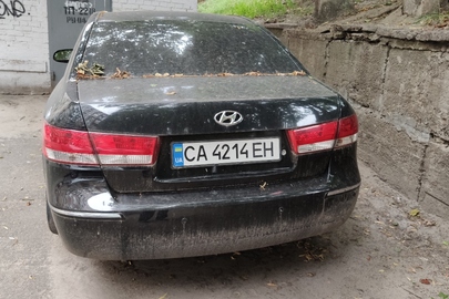 Автомобіль легковий марки HYUNDAI модель SONATA, шасі (кузов, рама) Y6LEU41AP9L200116 KMHEU41AP9A576839, 2008 року випуску, колір – чорний, д.н.з. СА4214ЕН