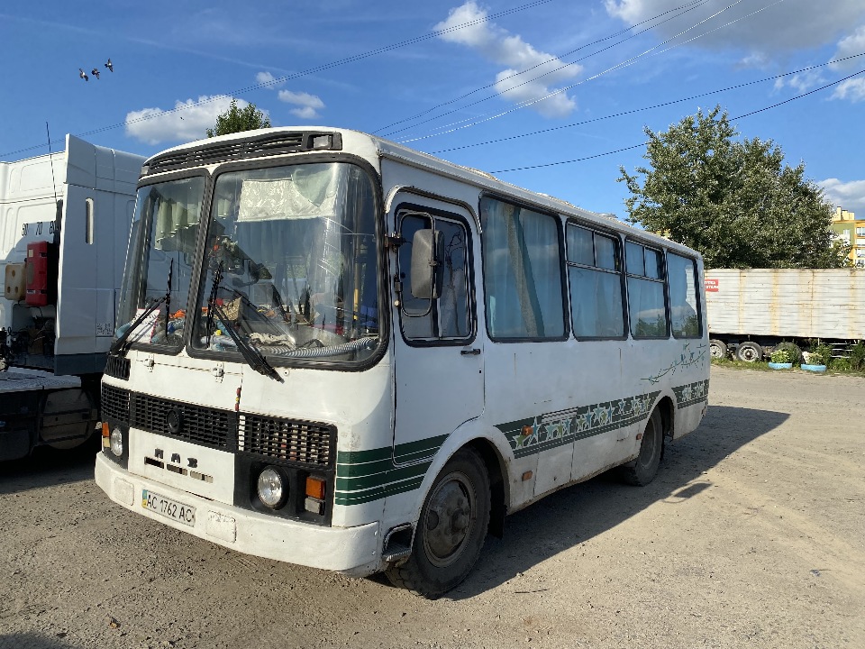 Автобус ПАЗ 32054, 2005 року випуску, № куз. 50007280, номерний знак АС1762АС