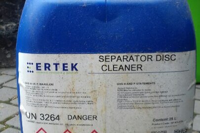 Хімічна речовина Separator disk cleaner у кількості 30л