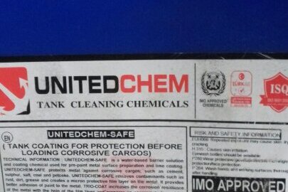 Хімічна речовина Tank cleaning chemicals у кількості 60л