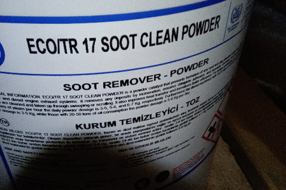 Хімічна речовина ECO/TR 17SOOT CLEAN POWDER у кількості 75 кг