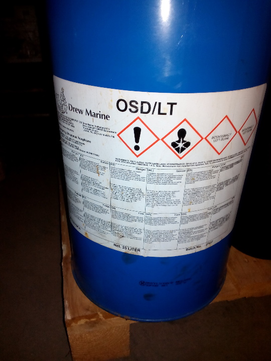 Хімічна рідина OSD/LT у кількості 125 л
