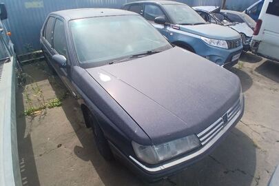 Транспортний засіб марки PEUGEOT 605 2.0, 1993 р. в., ДНЗ 90761PE. номер шасі VIN VF36BRFZ890859817, синього кольору