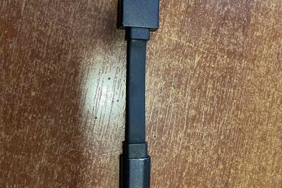 Шнур USB чорного кольору, довжина 10 см, б/в
