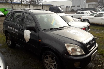 Автомобіль легковий, марки CHERY TIGGO, чорного кольору, 2008 р.в., номер кузову: LVVDB14B88D209333, державний номерний знак: СА2506ВА
