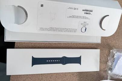 Apple Watch Series 7 41 mm Blue Alu Abyyss Blue Sp  Band GPS model A2473 MKN13LL/A, новий, в упаковці виробника в комплекті, у кількості 1  штука
