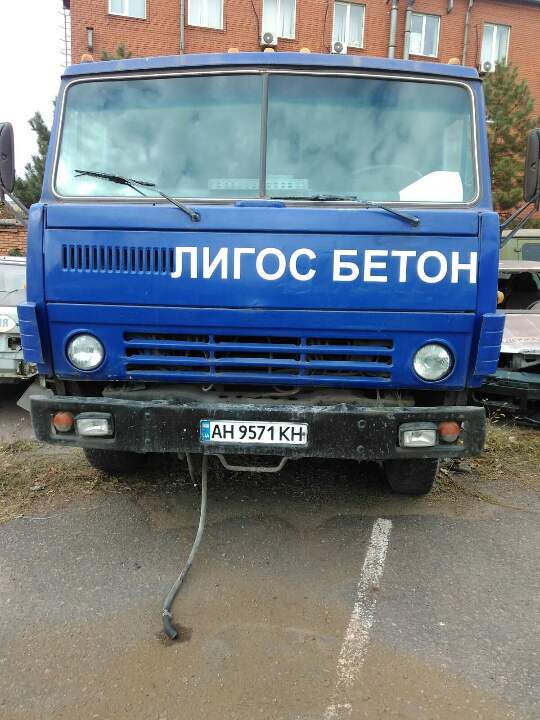 Вантажний автомобіль: Камаз 5320 (бетонозмішувач), 1987р.в.; ДНЗ: АН9571НН, синього кольору, VIN:ХТС532000Н0284628