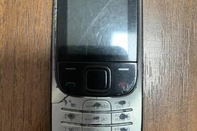 Конфісковане майно за рішенням суду: мобільний телефон марки "Nokia 2330c" б/в