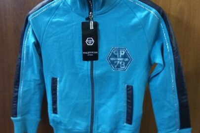Спортивні куртки з текстильних матеріалів, різних розмірів, "Philipp Plein", 7шт