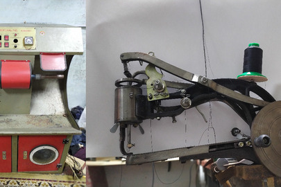 Спеціальне обладнання для ремонту взуття: Машинка взуттєва «Версаль» модель АХ 2013; Комбайн «Версаль 70D»