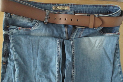 Чоловічі брюки з джинсової тканини