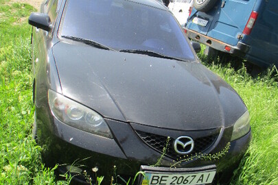 Автомобіль MAZDA 3, 2007 року випуску, ДНЗ ВЕ2067АІ, номер кузова JM7BK326571343340