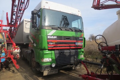 Вантажний сідловий тягач-Е DAF XF 95.380, 2004 року випуску, ДНЗ ВЕ3601ВО, номер шасі (кузов, рама): XLRTE47XS0E629017