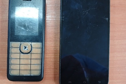 Конфісковане майно за рішенням суду мобільні телефони"Microsoft Lumia 550" та мобільний телефон «Nokia RM-969», б/в