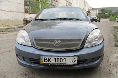 Транспортний засіб Lifan 520GX, 2008 року випуску, ДНЗ: ВК1801АО, номер кузова: LLV2A3A1480102508