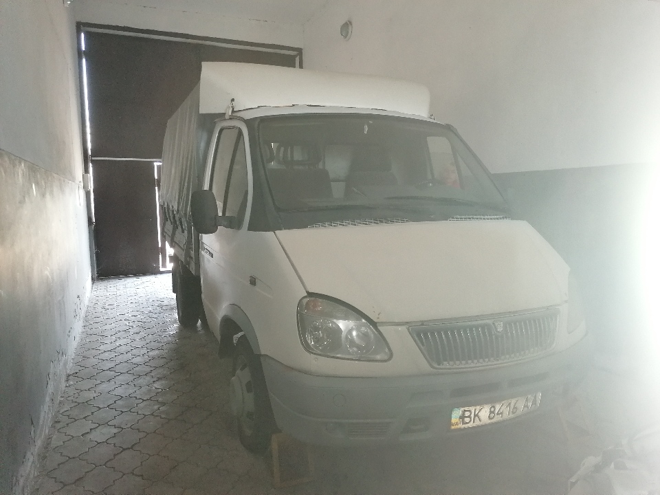Автомобіль вантажний ГАЗ 3302 VIN:33020040264408, рєстраційний номер:ВК8416АА, 2005 року випуску, білого кольору