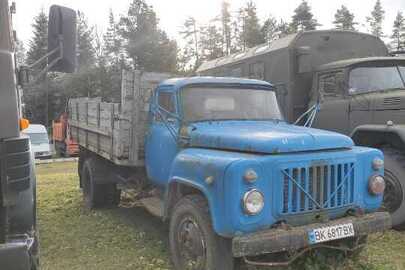 Автомобіль вантажний ГАЗ 53, 1991 р.в., номерний знак: ВК6817ВХ, VIN: XTH531200M1409821, синього кольору
