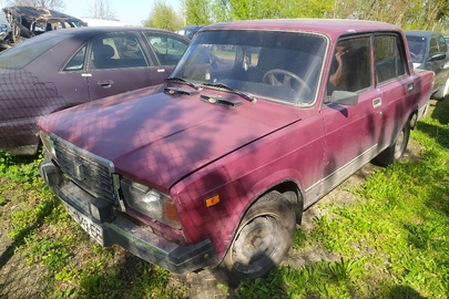 Автомобіль легковий ВАЗ, модель 21070, державний номер ВС1349ЕЕ, VIN/Номер шасі (кузова, рами): XTA21070041931509, колір: червоний, рік виробництва: 2004