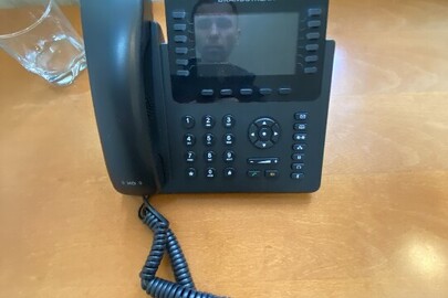 Телефонний апарат GRANDSTREAM б/в, чорного кольору