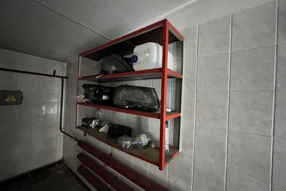 Стелаж металевий навісний б/в, 1 од.