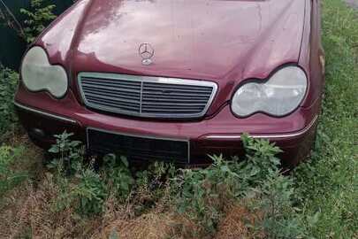 Автомобіль "MERCEDENS-BENZ C180", кузов № WDB2030461А395086, р/н DWR5960 (PL), 2002 р.в.