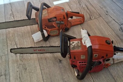 Конфіскація майна за ухвалою суду: бензопила "Husgvarna" - 137 та бензопила зібрана з різних деталей, б/в