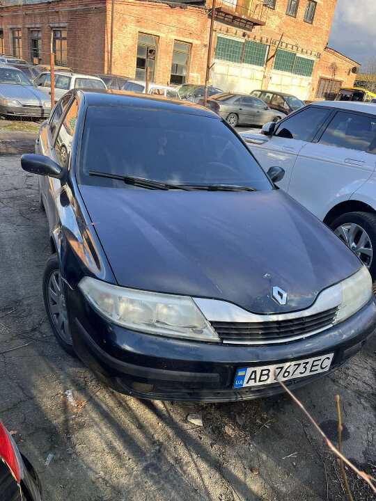 Транспортний засіб RENAULT, модель: LAGUNA, категорія: легковий, колір: синій, рік виробництва: 2001, номер кузова: VF1BG0B0525888559, номерний знак - АВ7673ЕС