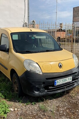 Автомобіль марки RENAULT, модель: KANGOO, категорія: вантажний, рік виробництва: 2013, VIN: VF1FW0ZBC48442166, номер кузова: VF1FW0ZBC48442166, номерний знак: АО2084YA, колір: жовтий