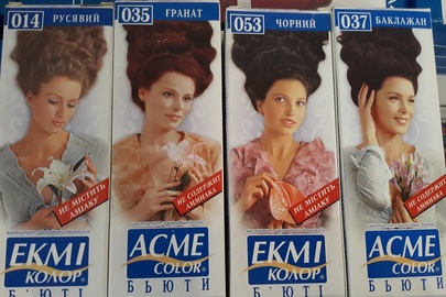 Фарба для волосся " ACME COLOR" в кількості 18 штук