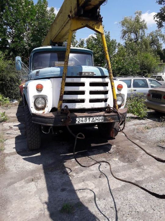 Автомобіль марки ЗИЛ, модель 133 ГЯ автокран10-20Т-С, реєстраційний номер 2481 ДНН