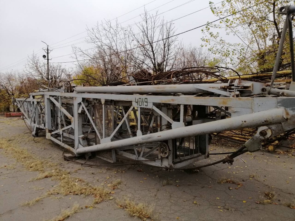 Кран башенний, модель КБ -308А, 1992 р.в., державний номер 66042