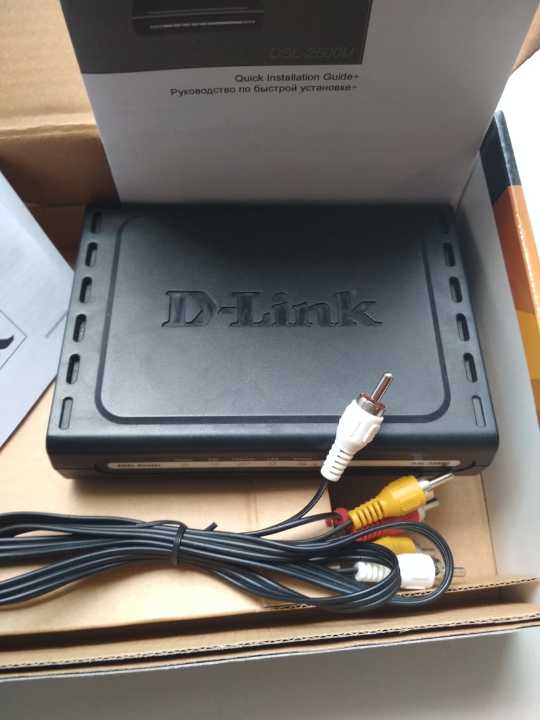 Інтернет Роутер D-Link, чорного кольору , модель DSL-2500U
