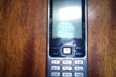 Мобільний телефон марки "Samsung" GT-С 3222i (SEK), IMEI: 1-58657/05/482982/0