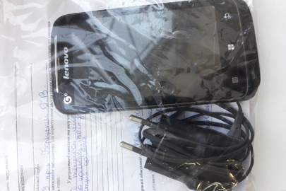 Мобільний телефон " Lenovo",  IMEI: відсутній, чорного кольору