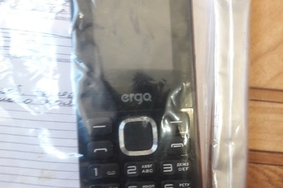 Мобільний телефон "Ergo" F181 Steep,  IMEI: відсутній, чорного кольору