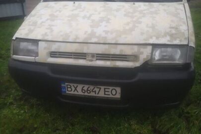 Легковий автомобіль FIAT SCUDO, 1996 р.в., ДНЗ ВХ6647ЕО, № кузова: VIN:ZFA22000012085682