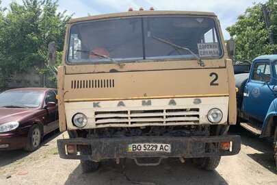 Вантажний самоскид С - КАМАЗ-5511, 1986 р.в., реєстраційний номер ВО5229АС, номер кузова: XTC551100G0237648