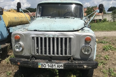 Колісний транспортний засіб цистерна ГАЗ, модель 5327, 1985 року виробництва, державний номер ВО1481АМ, № кузову невідомий