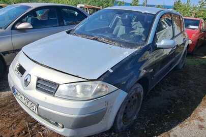 Легковий автомобіль RENAULT MEGANE, 2004 року випуску, реєстраційний номер PL WPR69087, кузов номер (VIN) VF1BMRG0631610720 
