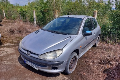 Легковий автомобіль PEUGEOT, модель "206", 1998 року випуску, реєстраційний номер KR7E937, кузов номер (VIN) VF32CKFXE40054214 